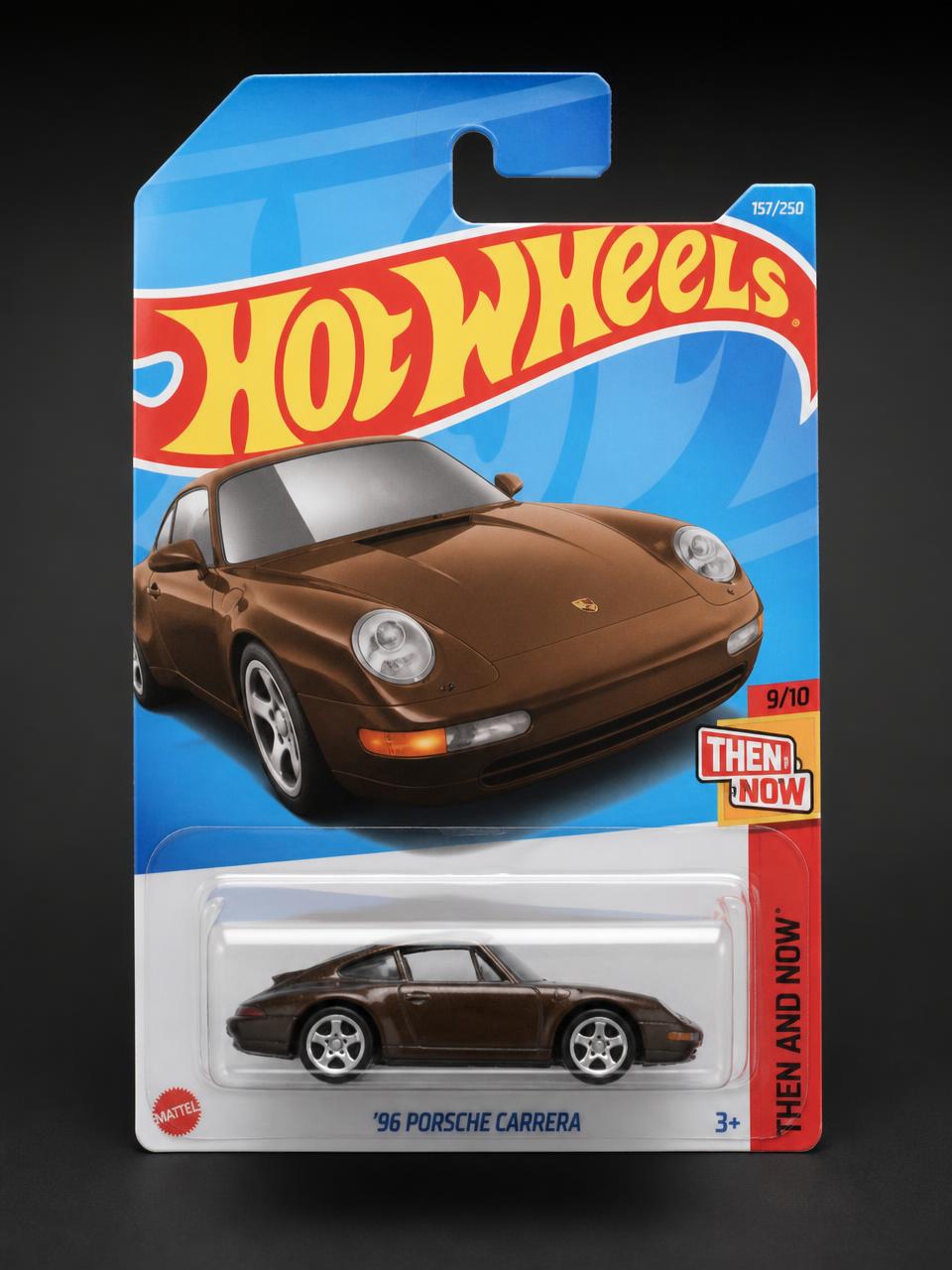 '96 Porsche Carrera kartında orijinal diecast model araba