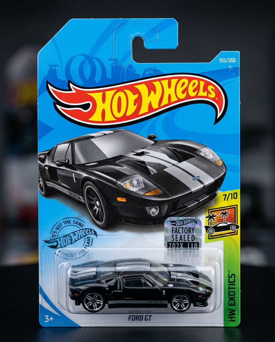 Ford GT kartında orijinal diecast model araba